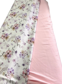 Shirt papillon pink met ruffle