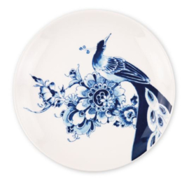 Royal Delft - Ontbijtbord - Peacock Symphony - Ø 21,5 cm - Set van 2