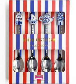 Theelepels - Set van 4 - Hollands Glorie