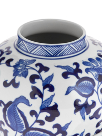 Pot met deksel - Delfts blauw - 26 cm