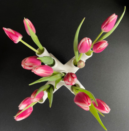 Tulpenvaas hart - 17 cm - Janny van der Heijden