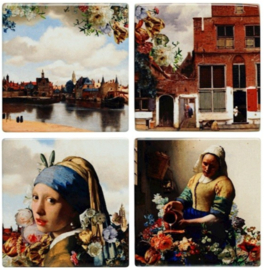 Onderzetters - Vermeer - Set van 4