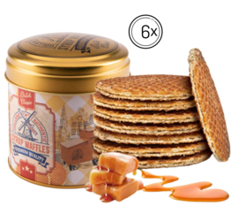 Stroopwafels in blik - 6 blikken