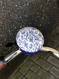 Fietsbel Delfts blauw