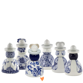 Proud Mary Delfts blauw - Astonia - Royal Delft - 17 cm -nr. 9