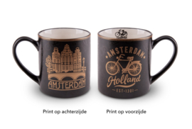 Amsterdam souvenir - Mok XL - stroopwafel blik