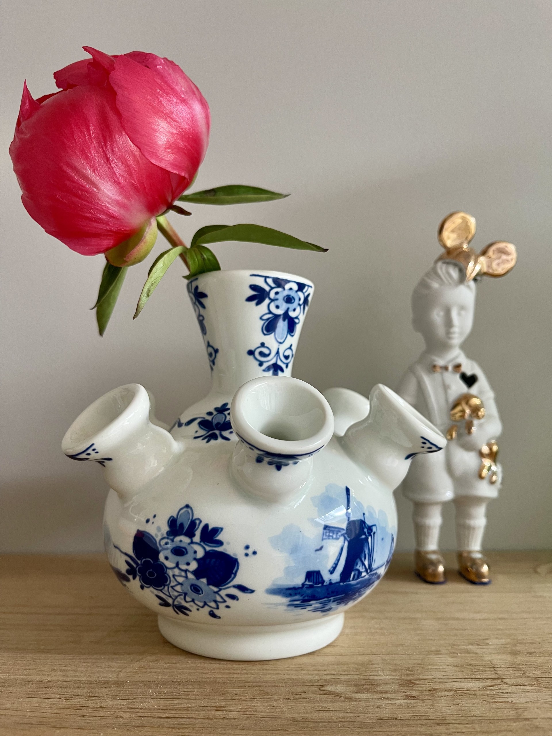 Royal Delft - Tulpenvaas Delfts blauw - 14 cm