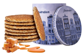 Stroopwafels in blik - Grachtenpanden