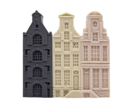 Handzeepjes - grachtenhuisjes - Herengracht (handmade)