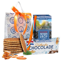 Holland Pakket - Stroopwafels, Drop & Chocolade