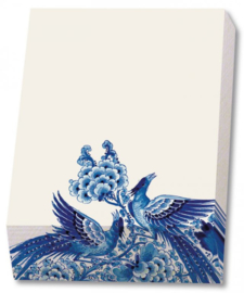 Notitieblok Royal Delft - Delfts Blauwe Siervogels