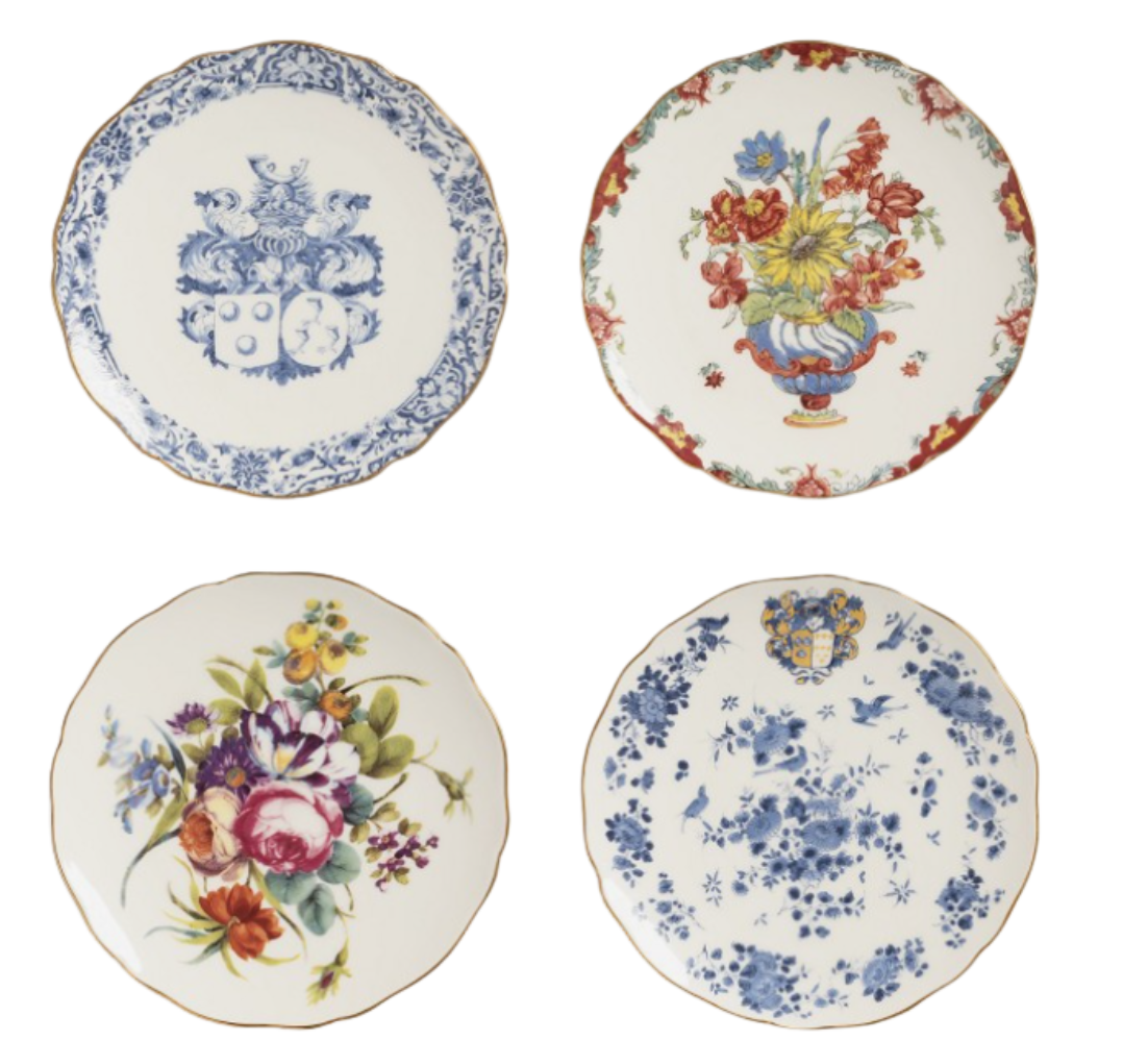Rijksmuseum - Bordjes - Ø 13 cm  - Set van 4 - &K