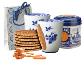 Cadeaupakket Rijksmuseum Mokken - stroopwafels