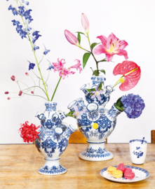 Tulpenvaas Delfts blauw - groot - 42 cm