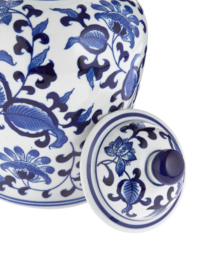 Pot met deksel - Delfts blauw - 26 cm