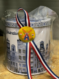 Stroopwafels in blik - Grachtenpanden