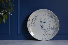 Vermeer - Wandbord - Ø 28 cm - Royal Delft