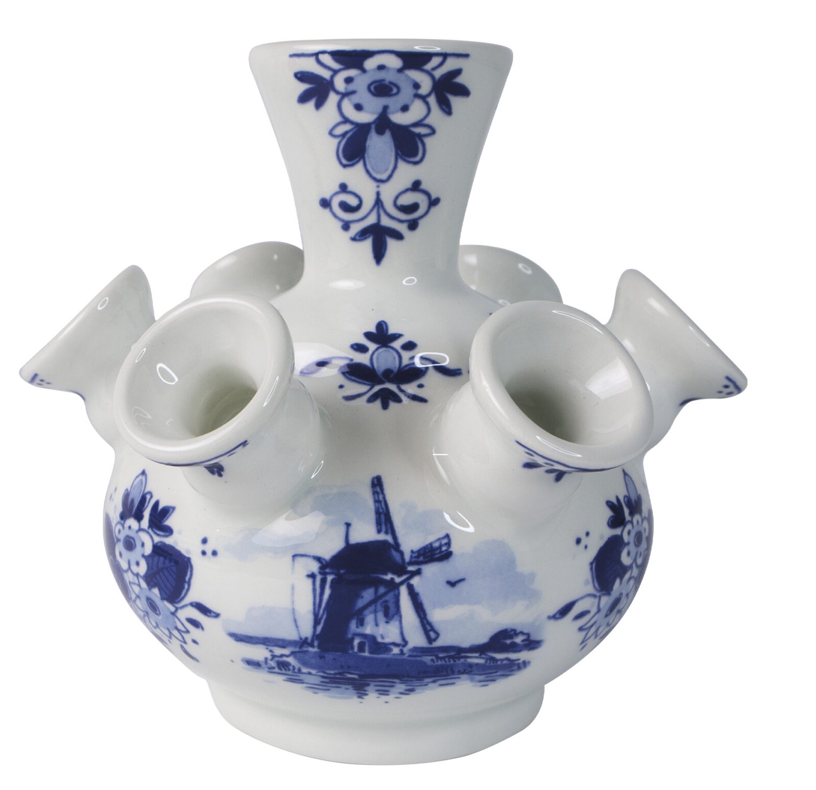 Royal Delft - Tulpenvaas Delfts blauw - 14 cm