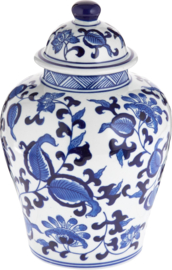 Pot met deksel - Delfts blauw - 26 cm