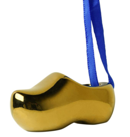 Kersthanger - gouden klomp - 6 cm