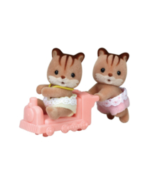 Sylvanian Families tweeling walnoot eekhoorn