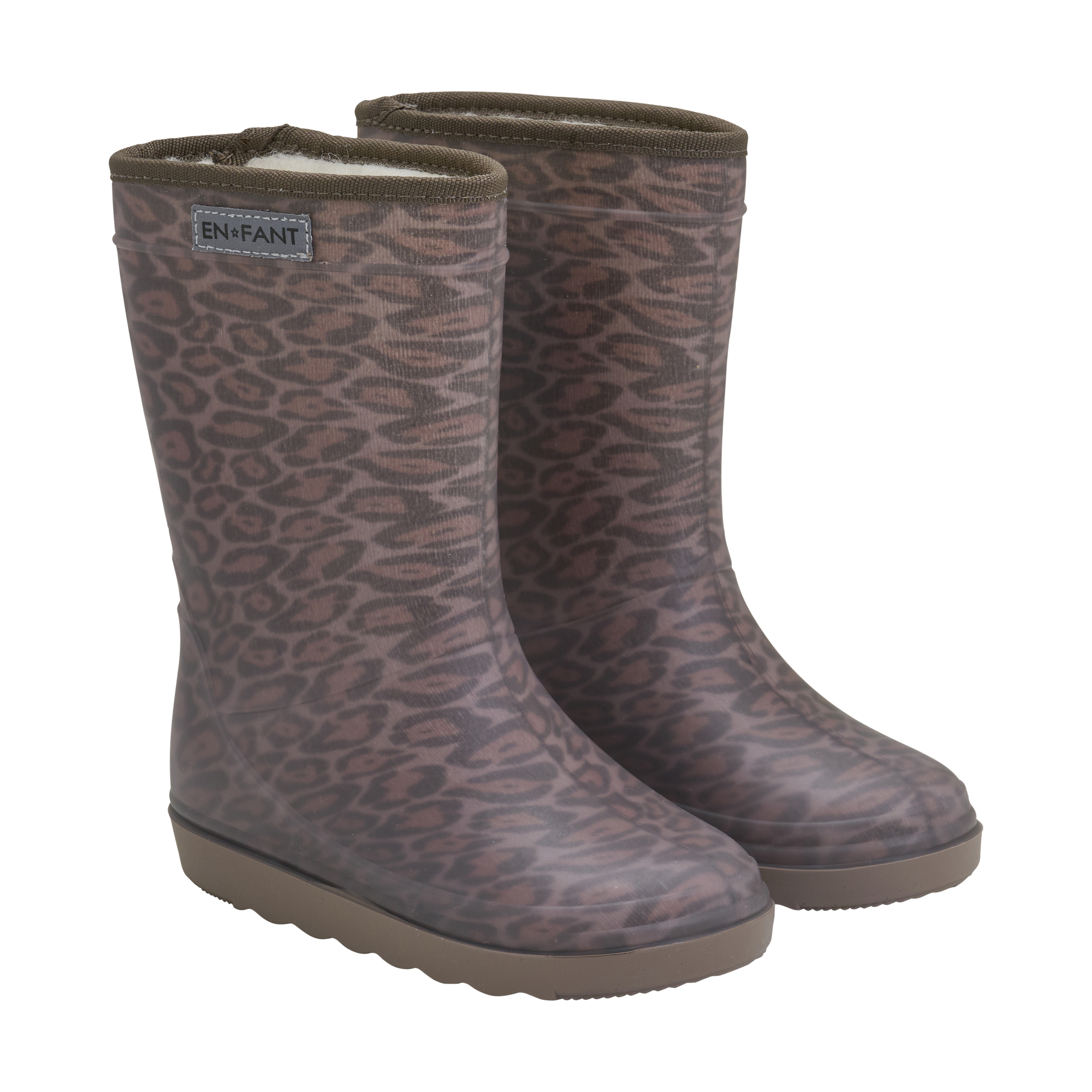 Enfant Thermo Boots Pine Bark Print