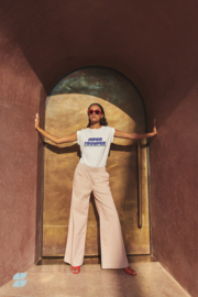 By Bar Thelma Super trouper Top off white