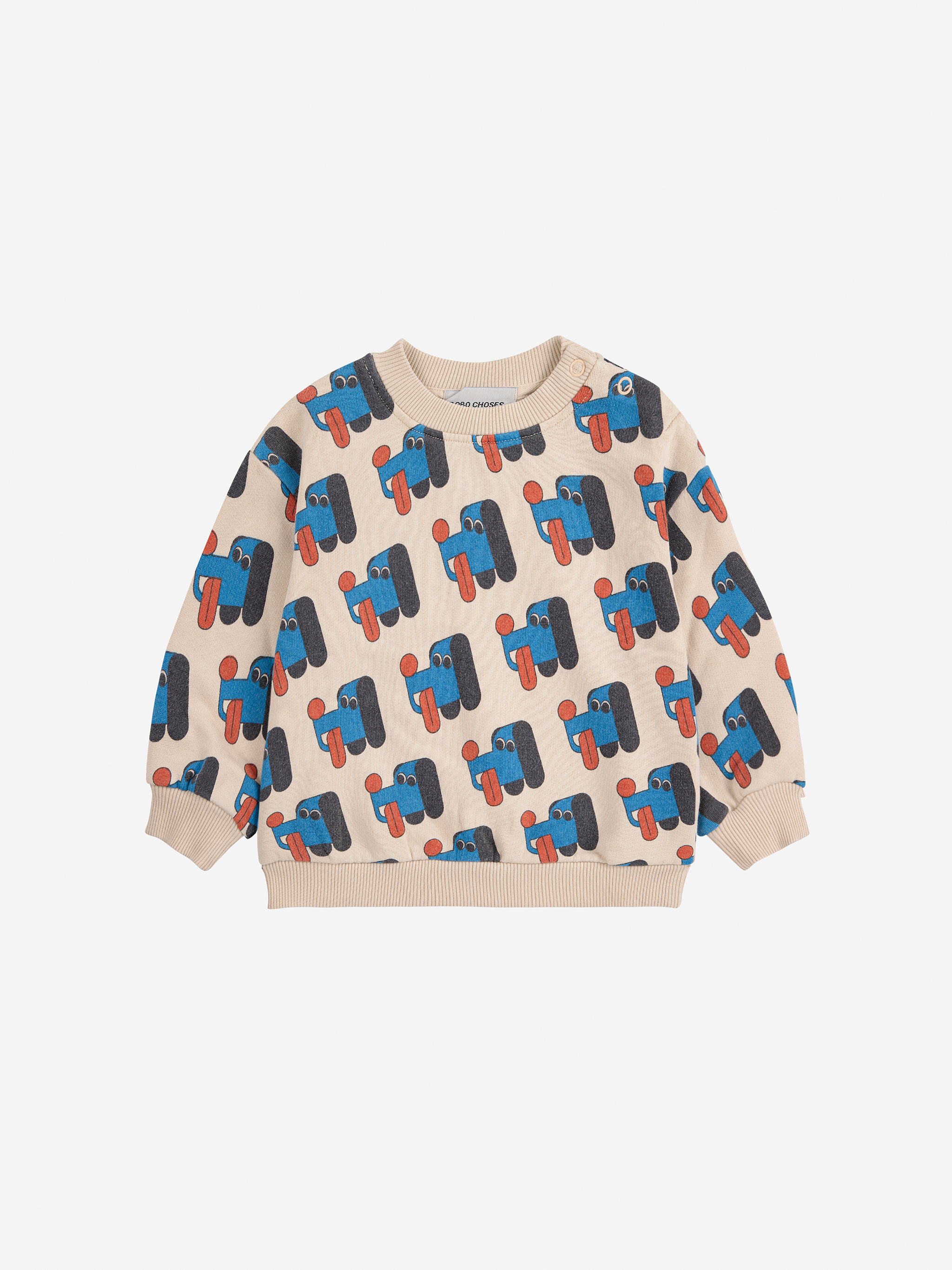 Bobo Choses Doggy Mate all over sweatshirt