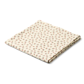 Konges Slojd big muslin swaddle Fleur Tricolore