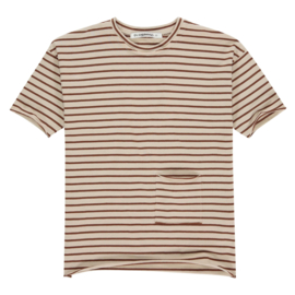 Mingo oversized t-shirt Stripe Baobab