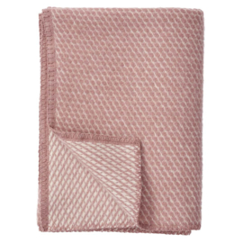 Klippan Velvet ledikant roze, wol 90x130 cm