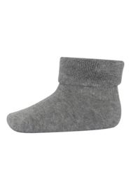 MP Denmark cotton baby socks grey melange