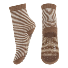 MP Denmark Vilde socks with anti-slip pecan pie