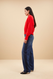 By Bar two tone pant denim