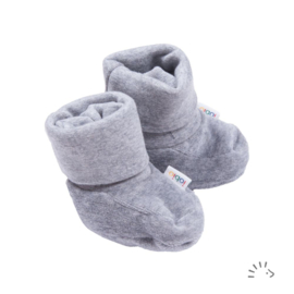 Popolini booties velours grey