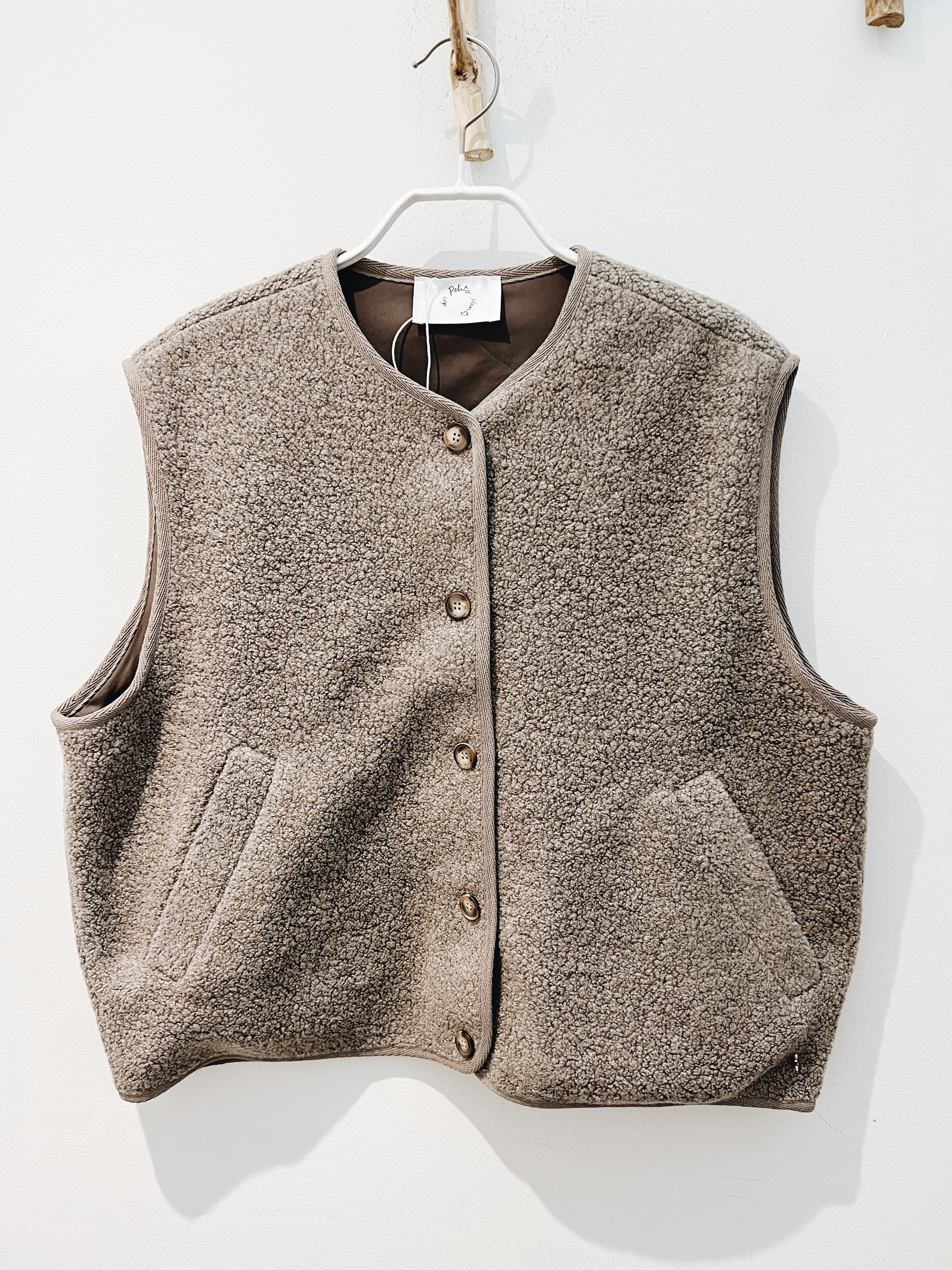 Des Petits Hauts  ZLATA Veste maille LOUP