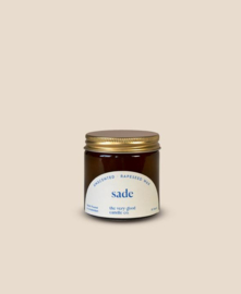 The Very Good Candle Amber Glass Jar  60ml - Sade