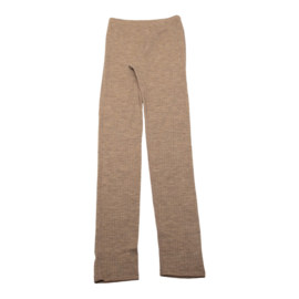 Joha 100% wol leggings beige