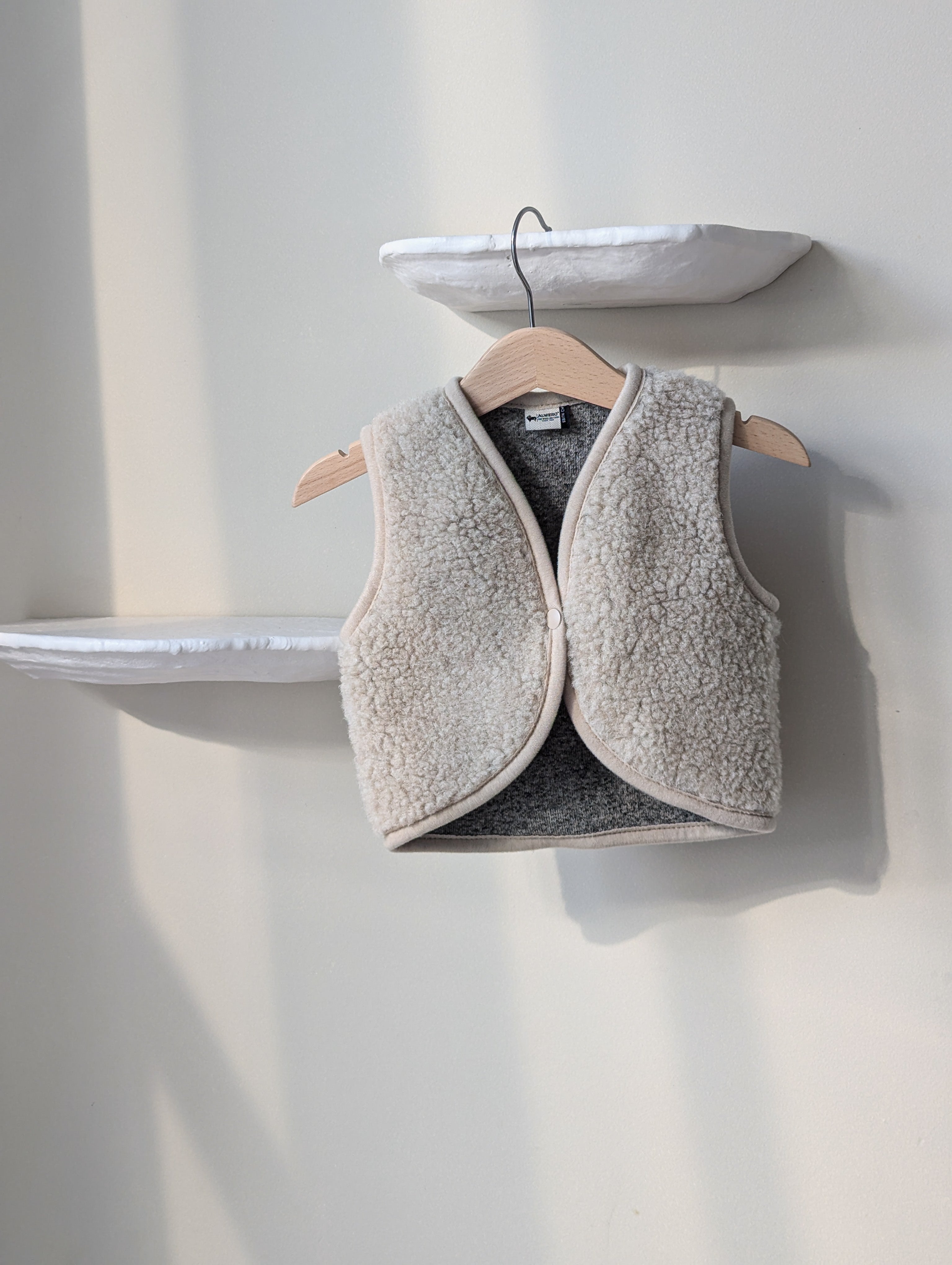 Alwero Baby Vest Lulu Light Sand brown
