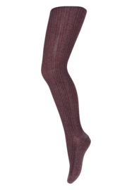 MP Denmark Celosia glitter tights dark purple