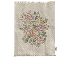 Maileg Rug, Flowers - Large