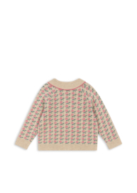 Konges Slojd Belou knit cardigan, rose