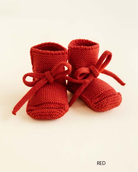 Hvid booties Red