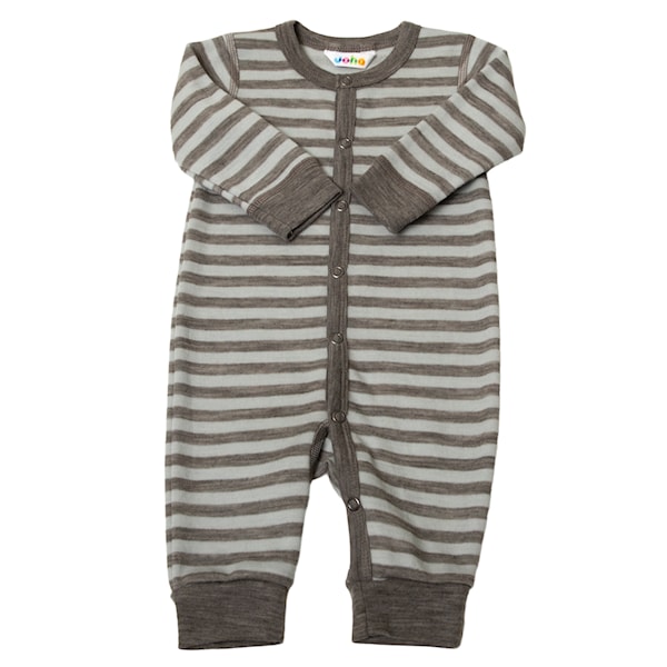 Joha Jumpsuit brown mint stripe
