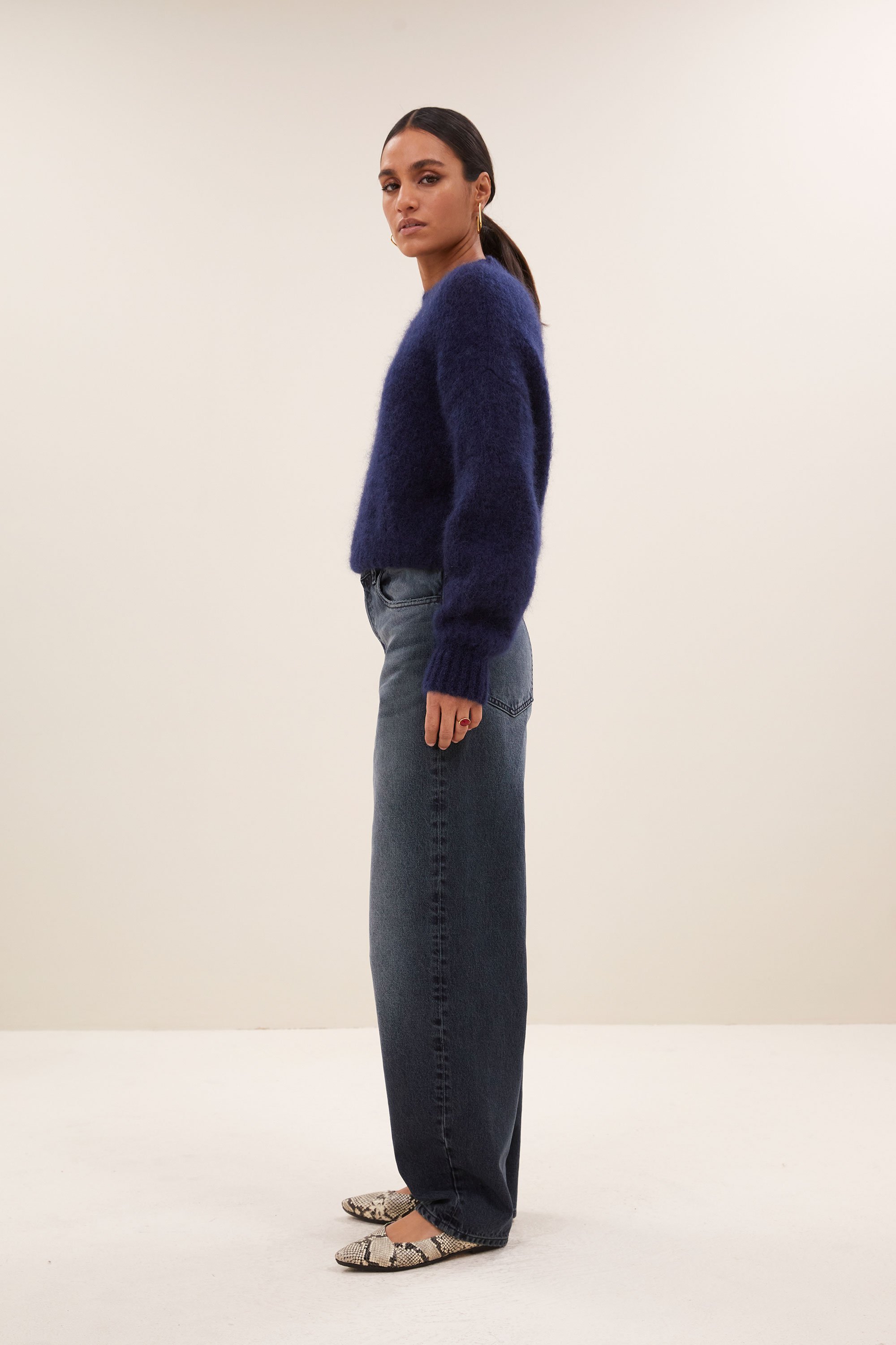 By Bar lew dark denim pants dark denim