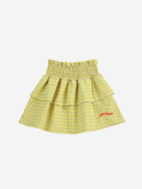 Bob Choses Vichy ruffle skirt, multicolour