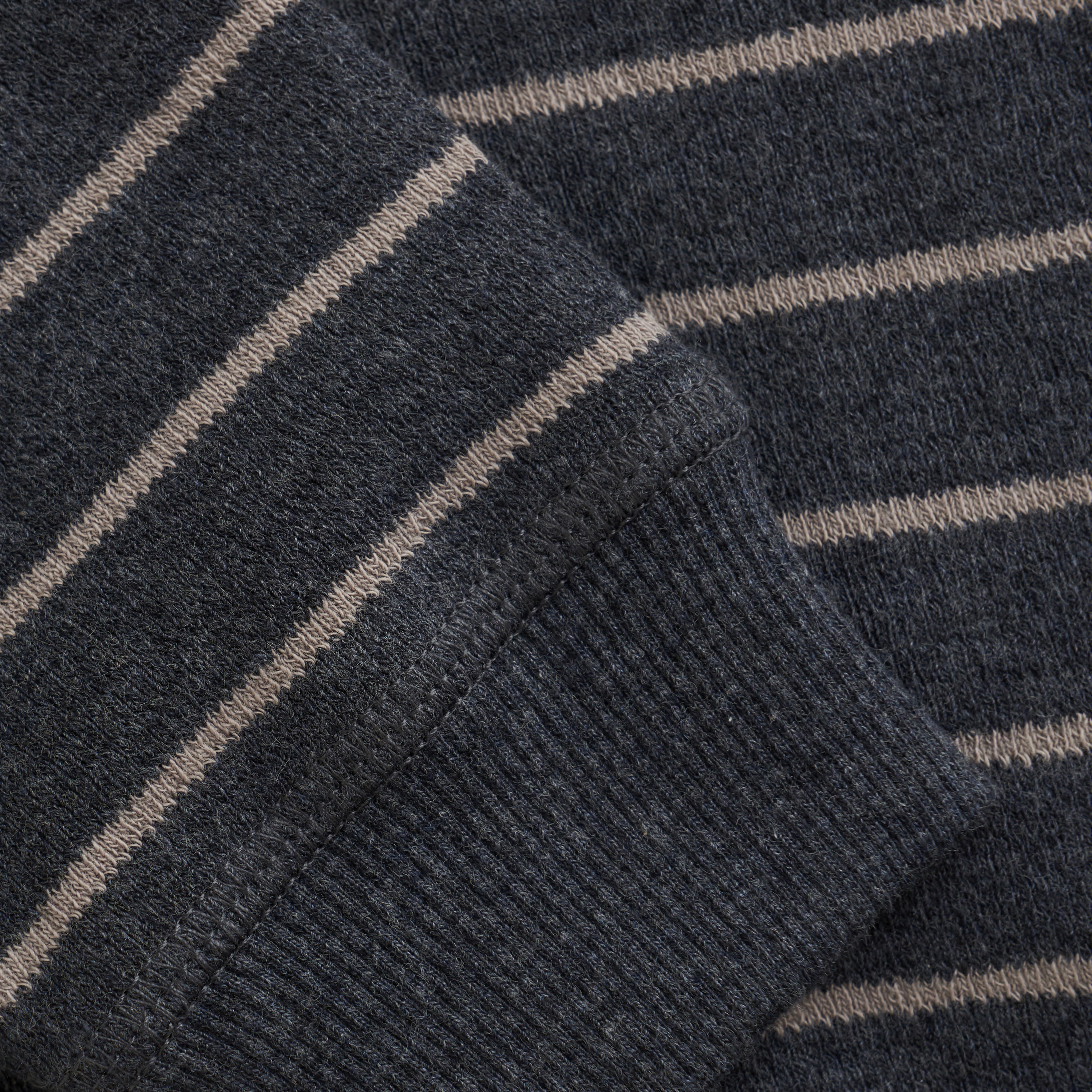 Enfant Sweatshirt Stripe Ebony
