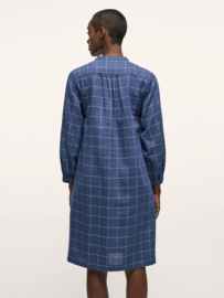 Lanius checked dress hemp & tercel