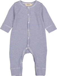 MarMar Rukana, Modal Fine Rib, body and romper,  Blue Stripe