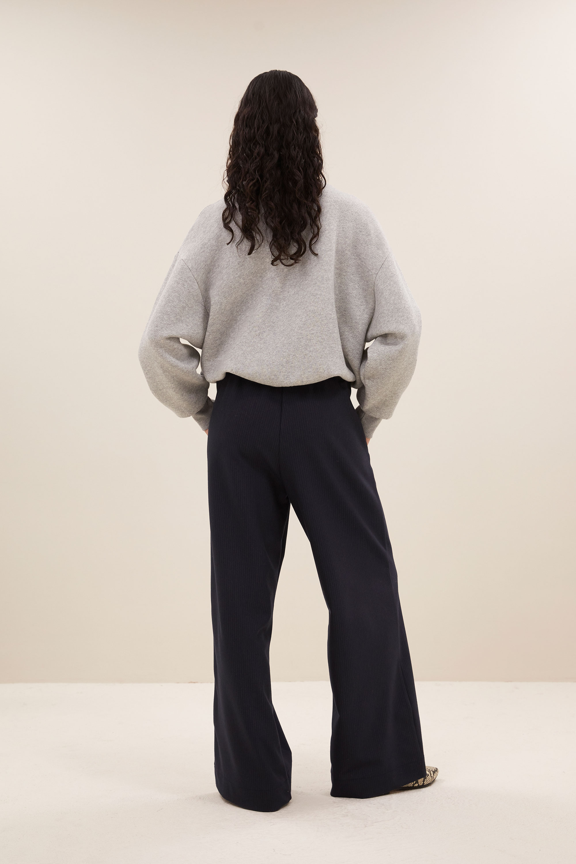 By Bar bibi ready sweater grey melee